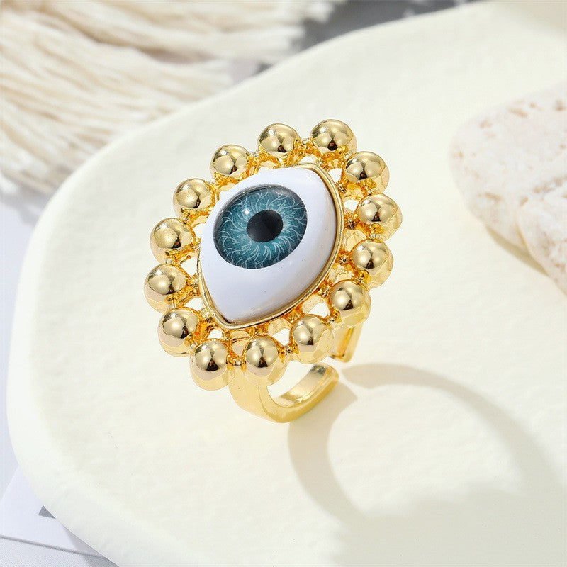 Wholesale Metal Devil Eye Ring